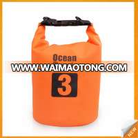 GBEY-070 2017 hot PVC Waterproof Dry Bag With Shoulder Strap, custom Logo shoulder bag for camping and hiking outdoor